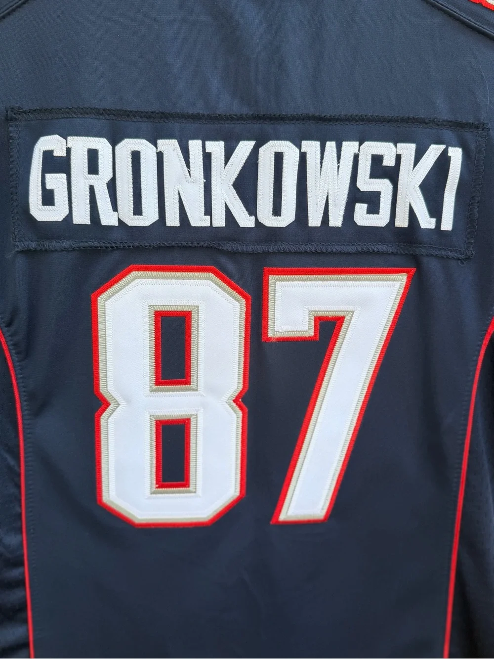 NWT Nike NFL New England Patriots Youth M (10-12) #87 Rob Gronkowski Jersey P6